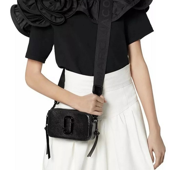 marc jacobs snapshot dtm black crossbody bag